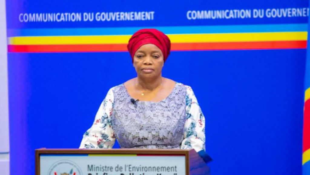 Eve Bazaïba, Vice-premier ministre, ministre de l'Environnement et Développement durable. Ph.  Droits tiers 