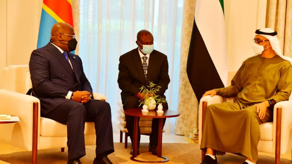 Félix Tshisekedi à Dubaï