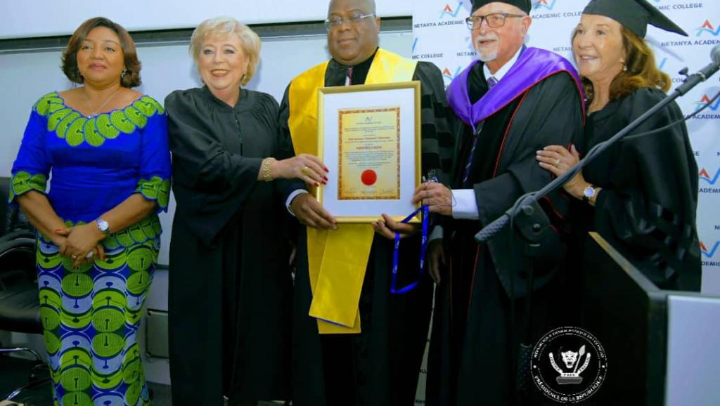 Félix Tshisekedi déclaré Docteur Hoorus Causa 