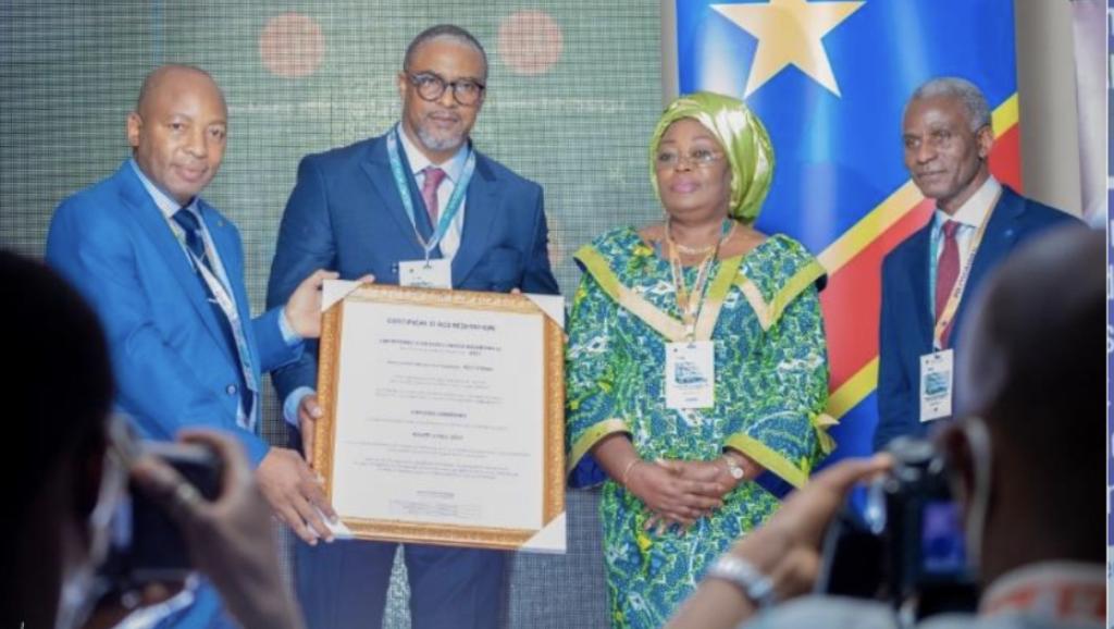  Présentation du certificat d’accréditation du laboratoire d'analyse environnementale de l'Université de Lubumbashi (UNILU)
