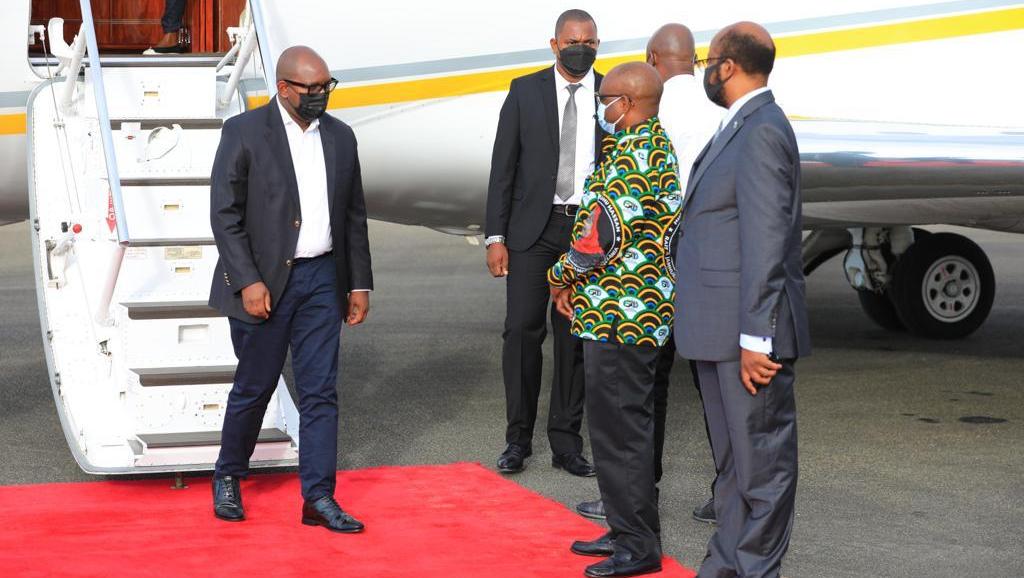Arrivée du Premier Ministre en Tanzanie 