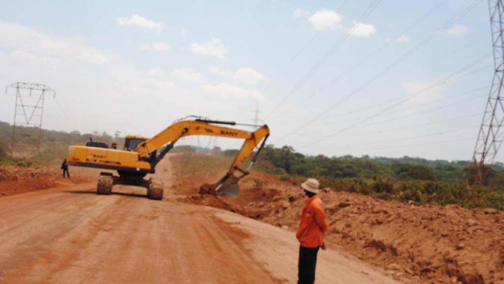 Un chantier des travaux publics