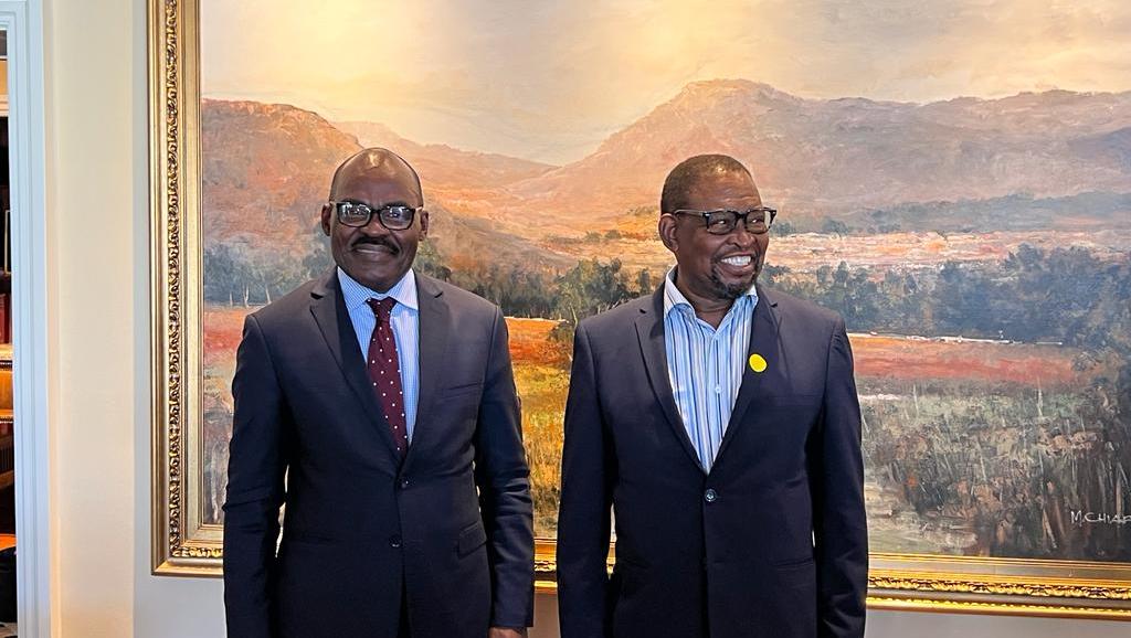 Le Ministre des Finances de la RDC et son homologue de l'Afrique du Sud 