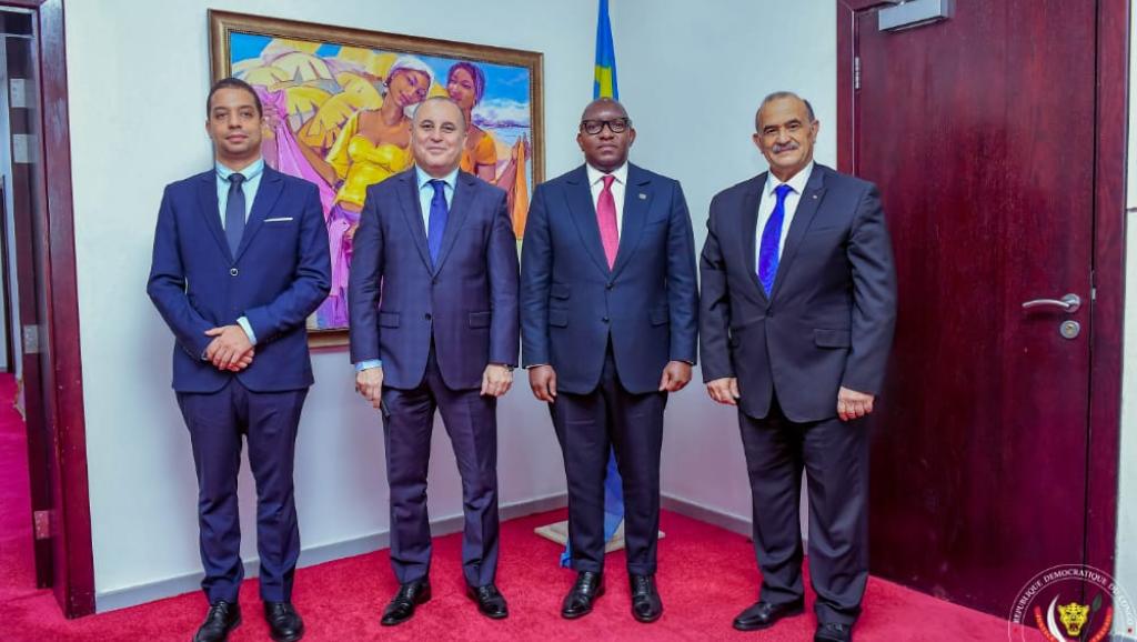 Le PM SAMA LUKONDE  et les investisseurs tunisiens