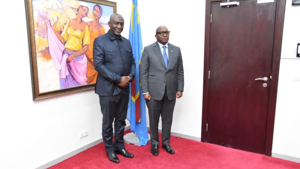 Le DG de Congo Airways reçu par le Premier Ministre 