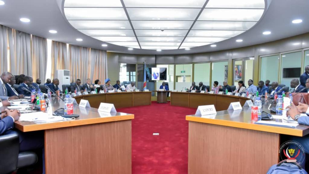 Réunion des membres du Gouvernement 