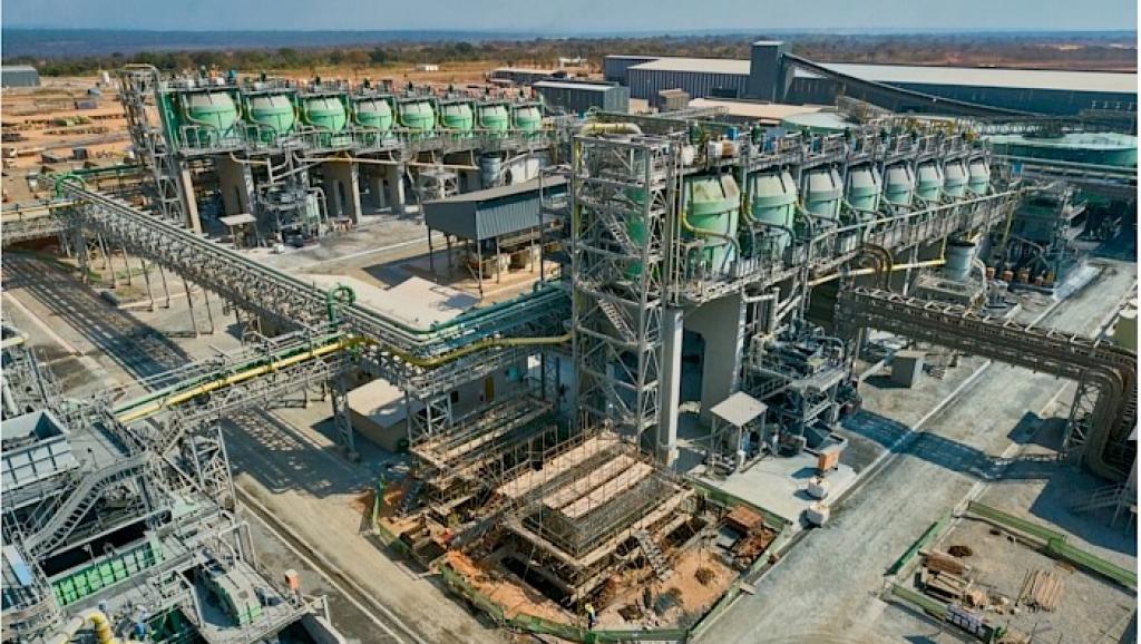 Usine Kamoa Copper dans le Lualaba