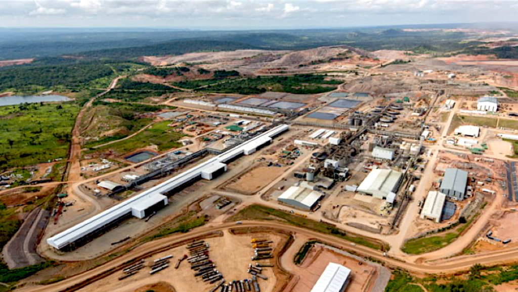 Usine de Tenke Fungurume dans le Lualaba