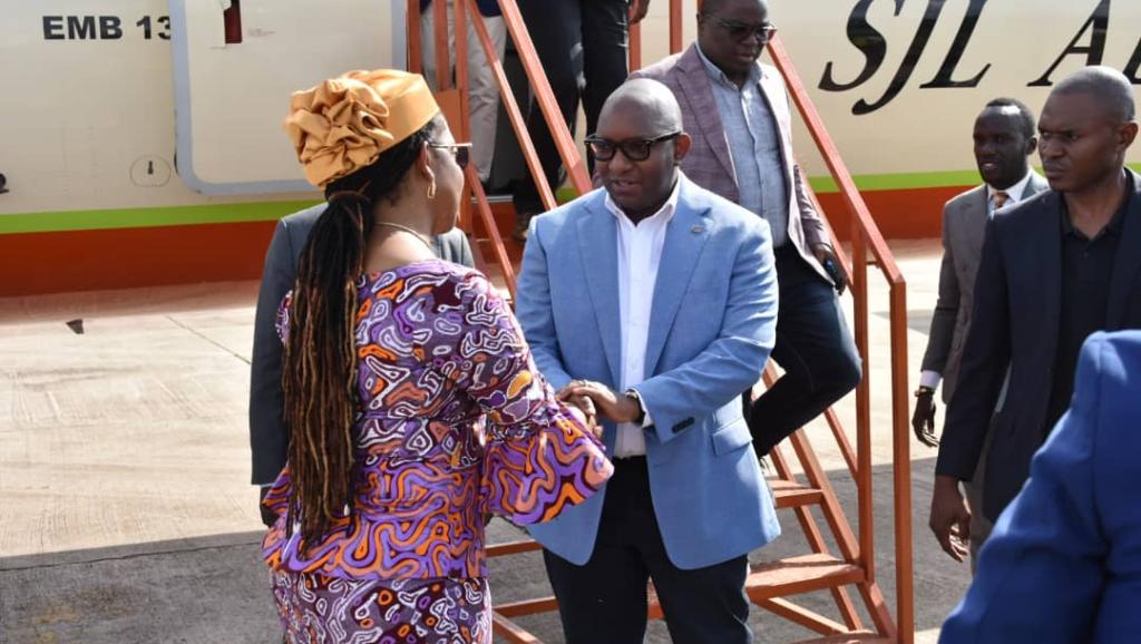 Arrivée du Premier ministre à Kisangani 