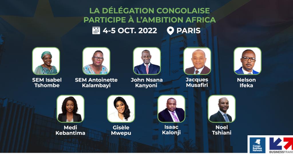 Les participants pour le compte de la RDC