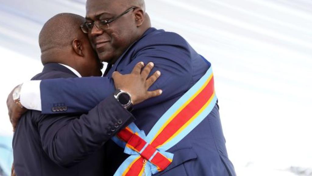 Passation de pouvoir entre Joseph Kabila et Félix Tshisekedi, le 24 janvier 2019