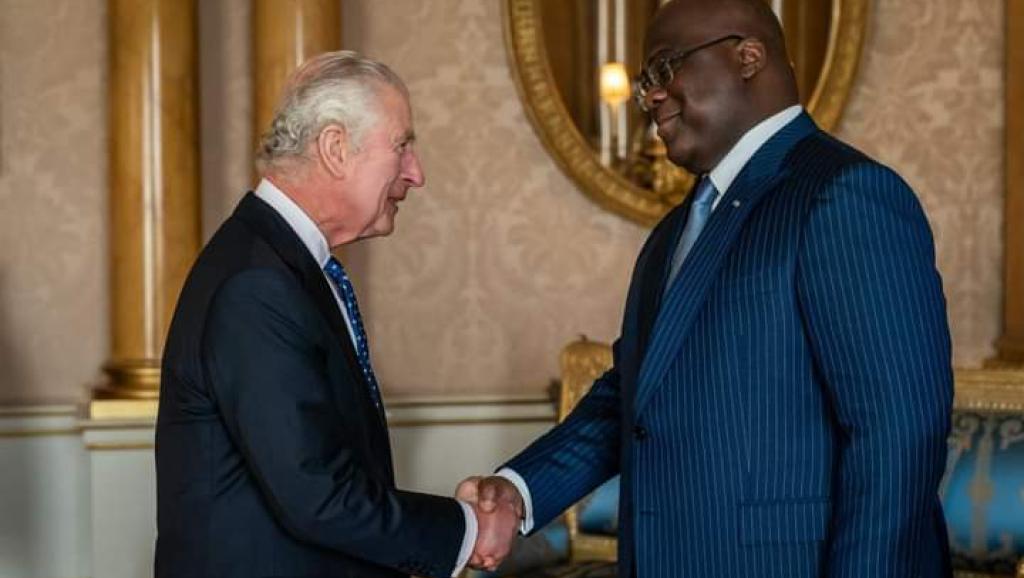Le président de la RDC et le nouveau roi du Royaume-Uni 