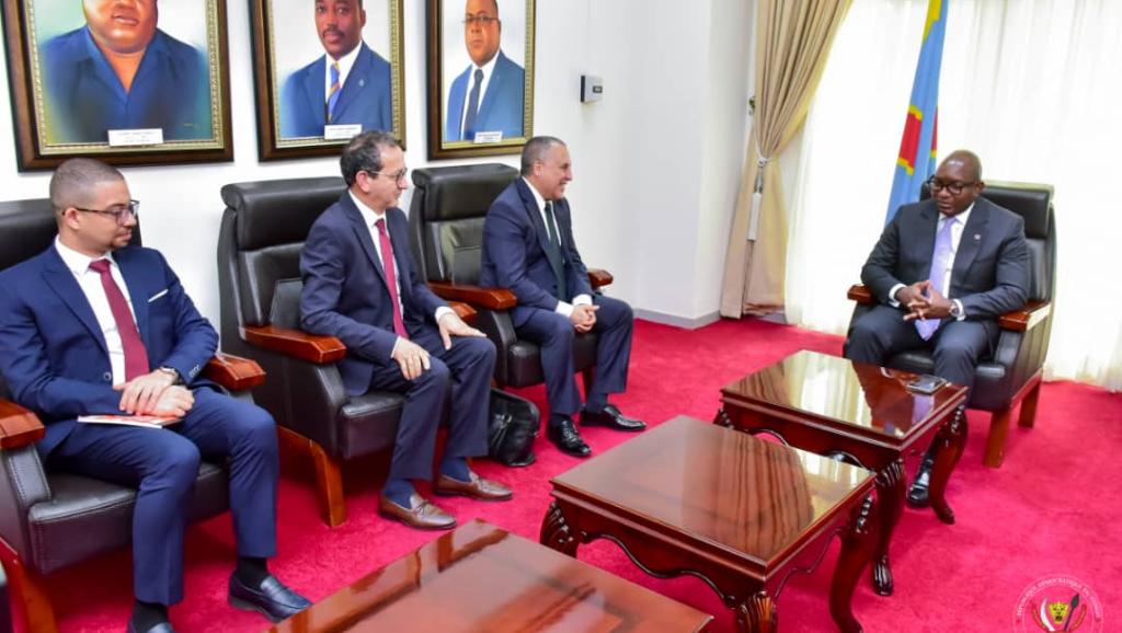 Le Premier Ministre Sama Lukonde a reçu en audience l'Ambassadeur tunisien 