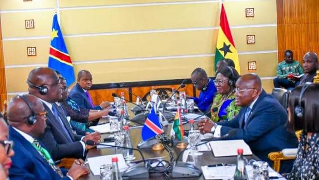 A travers cette visite, le chef de l'État veut renforcer la coopération avec le Ghana 