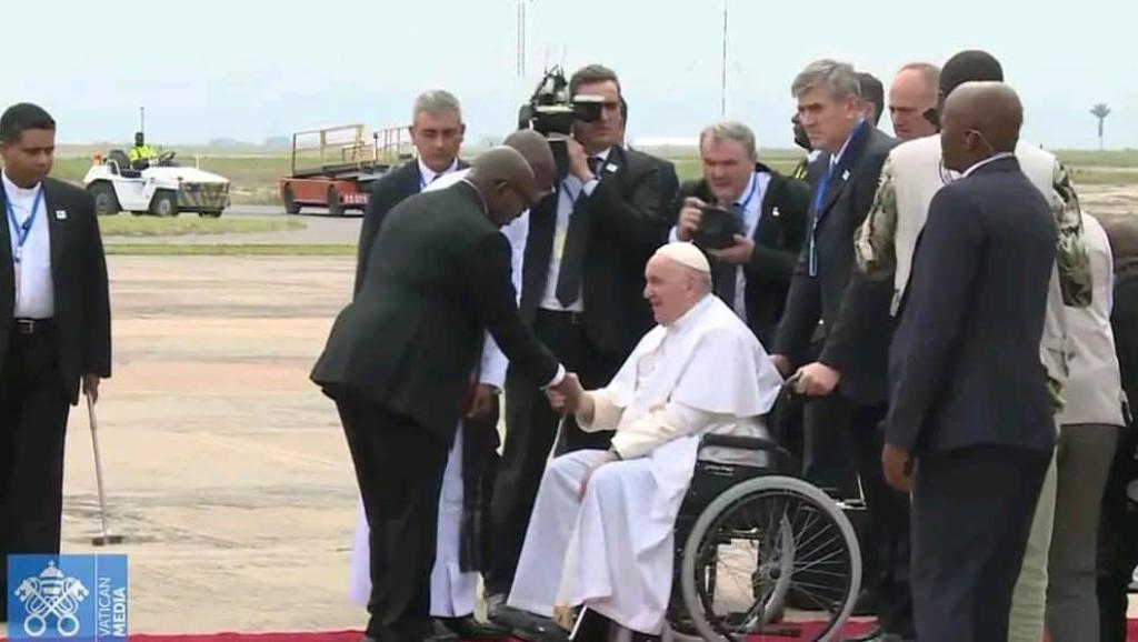 Le séjour à Kinshasa du Souverain pontife démarre ce mardi jusqu'à vendredi 3 janvier 2023