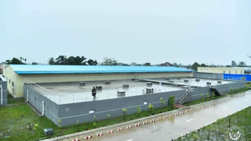 Le Premier module à une capacité de traitement de 110.000 m3 d'eau