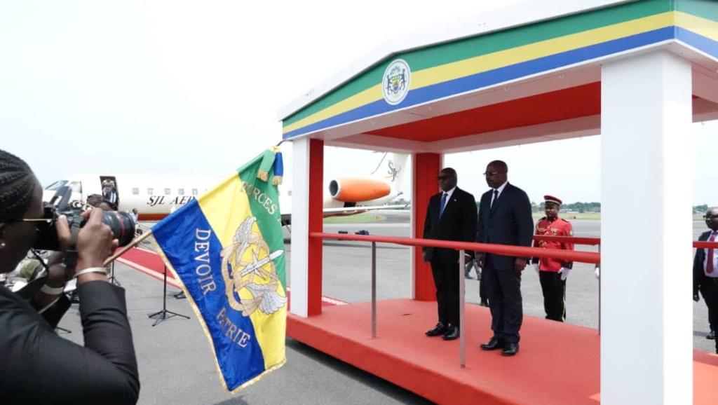 Le PM Sama Lukonde a été accueilli par son homologue gabonnais 