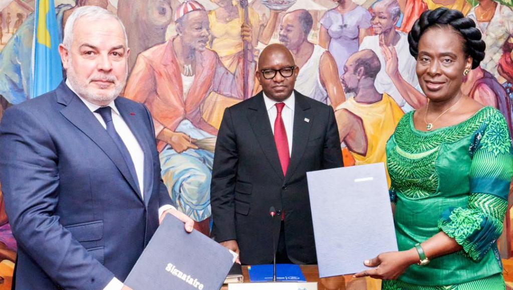 Le Premier Ministre a présidé la cérémonie de signature de ce contrat