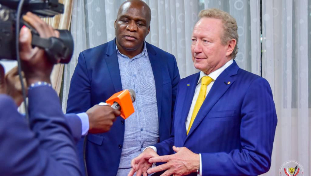 Le Premier Ministre a reçu le charman de cette firme 