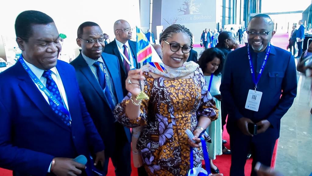 Ministre d'État en charge du Plan, Judith Suminwa Tuluka. 