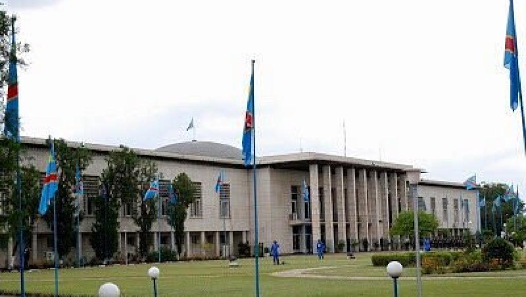 Le Palais présidentiel à Kinshasa