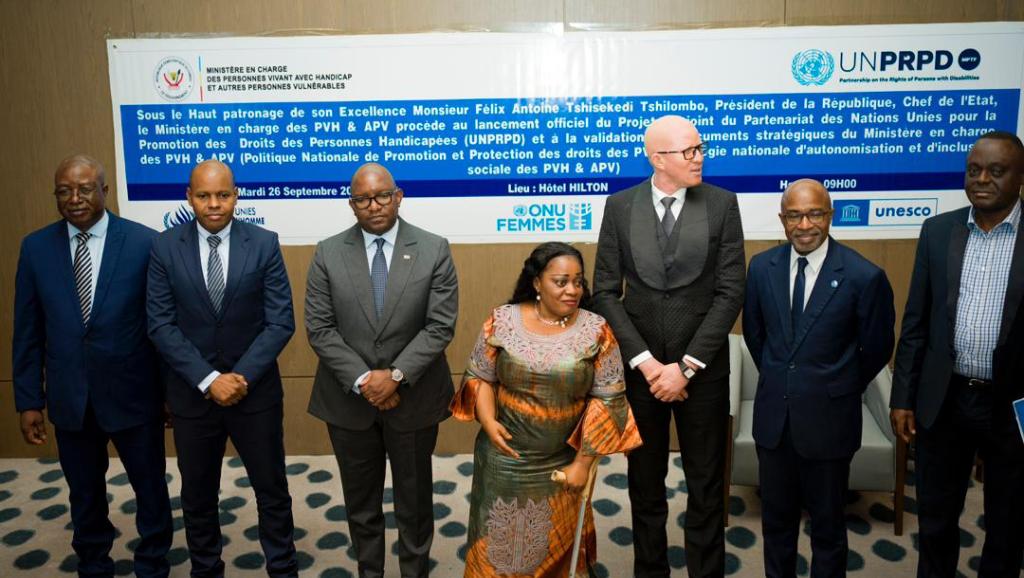 Le Premier Ministre Sama Lukonde a présidé la cérémonie de lancement de ce projet en présence des agences des Nations unies 