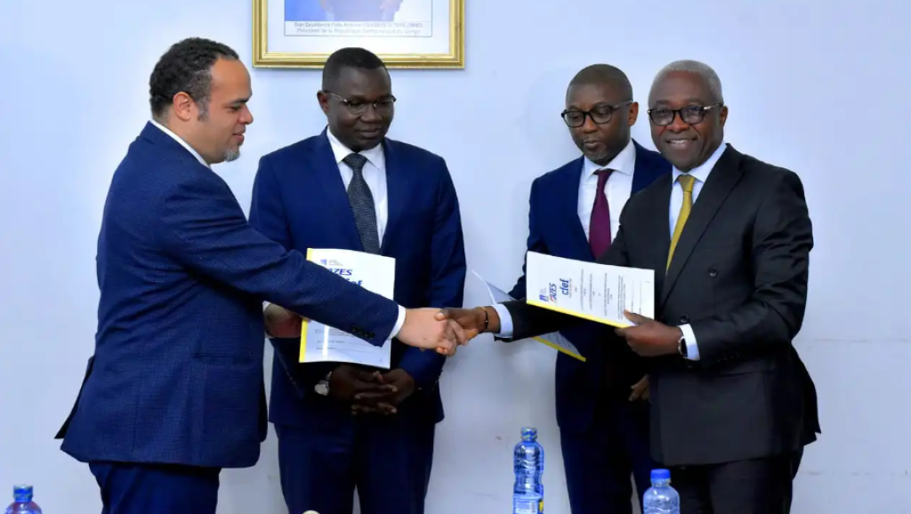 UN accord a été signé entre la SNEL, l'AZES et l'agence d'exécution des projet CFEF