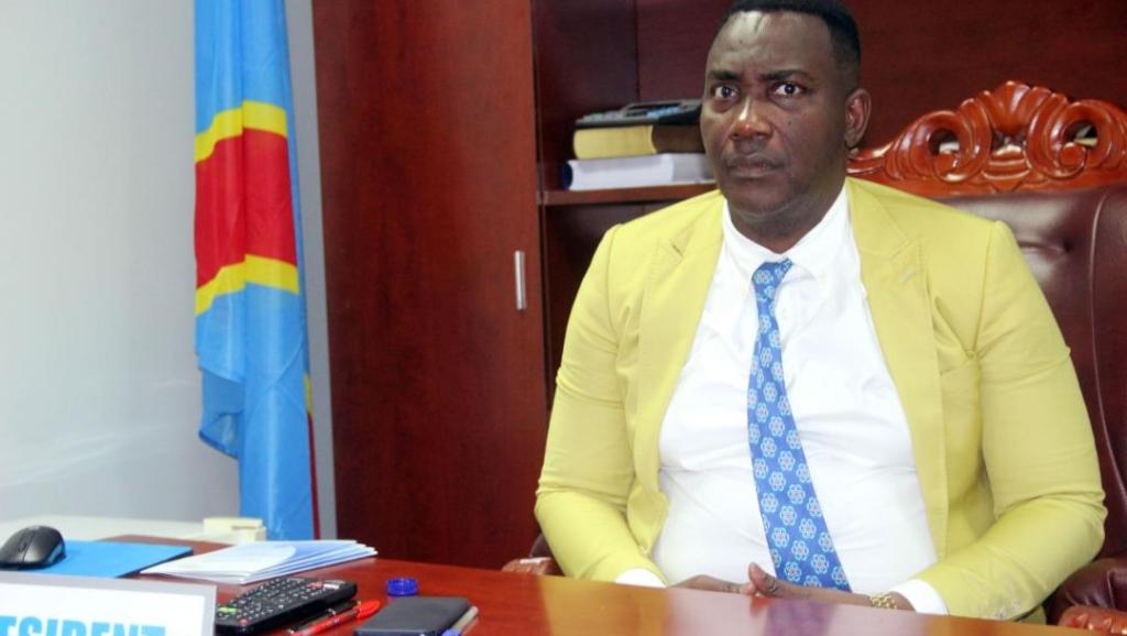Godé Mpoy,  président de l'assemblée provinciale de Kinshasa 