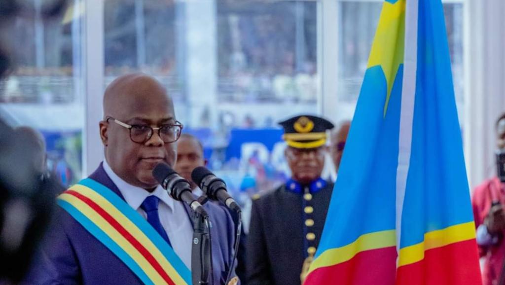 Félix Tshisekedi à la prestation de serment 