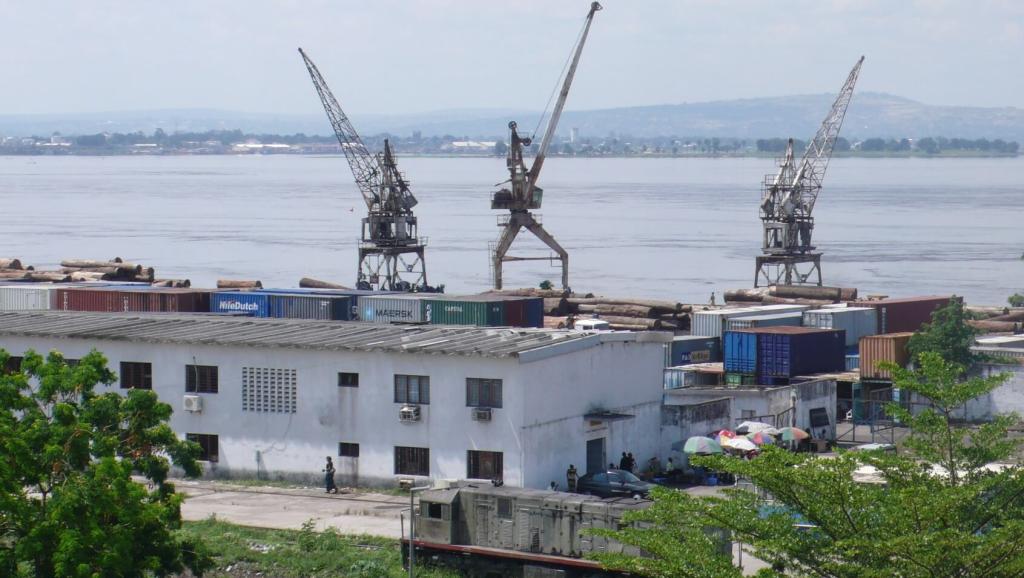 Le port public de Kinshasa. Photo d'illustration
