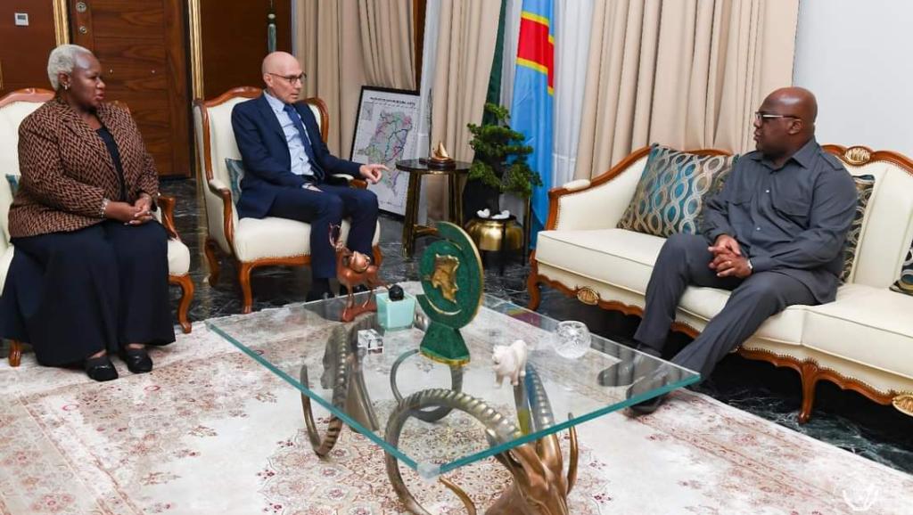 Le Président de la République a reçu en audience Volker Turk conduit par Bintou Keita 