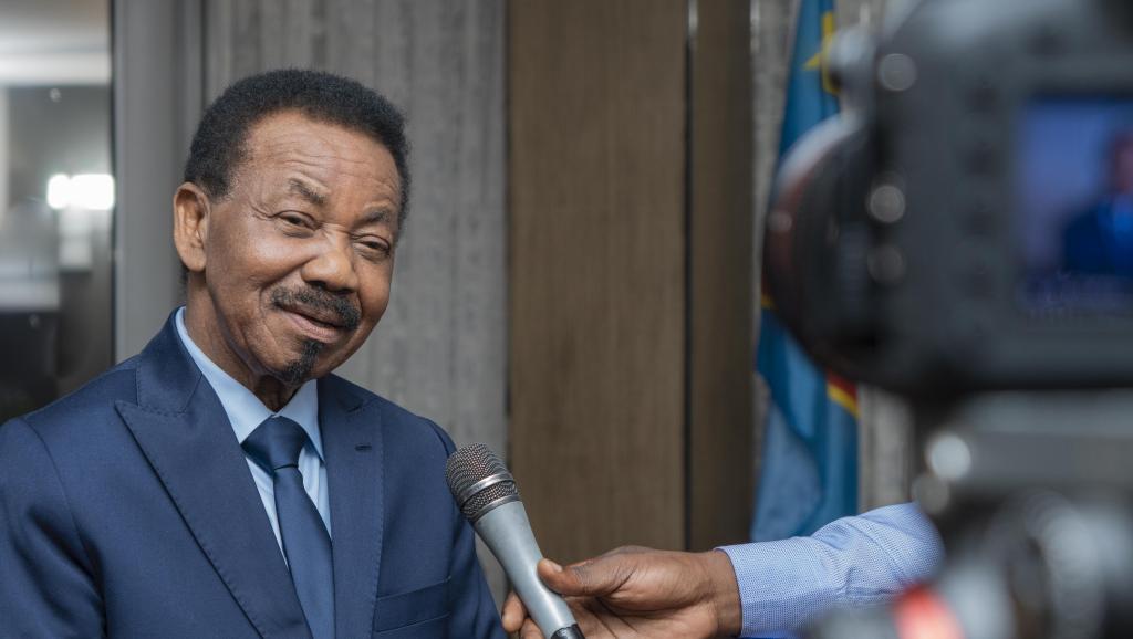 Christophe Mboso,  président du bureau provisoire de l'Assemblée nationale 