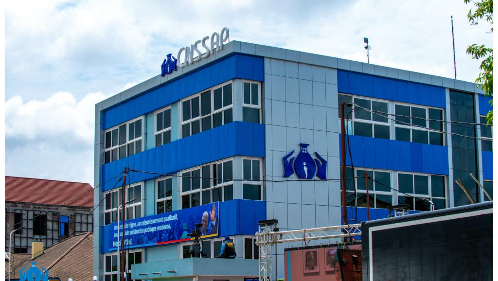Un bâtiment de la CNSSAP 