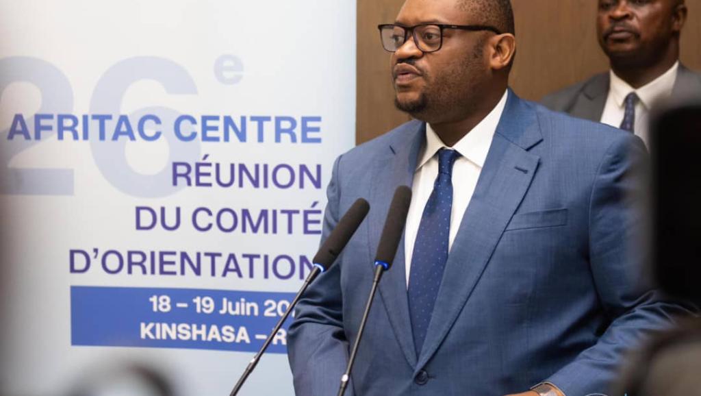 Le ministre des Finances Doudou FWAMBA