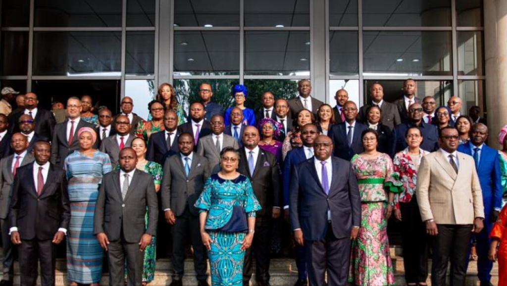 Les membres du Gouvernement Suminwa 1