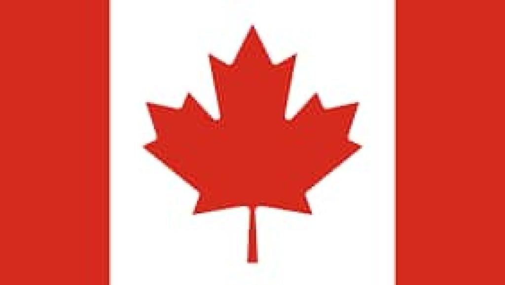 Le drapeau du Canada, photo d'illustration