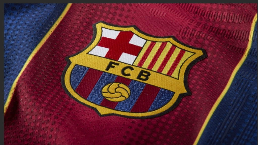 Photo d'illustration avec le logo de Barcelone, l'un de club avec lequel la RDC a ratifié un contrat 