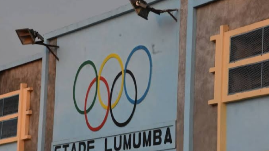 Illustration du Stade Lumumba à Kisangani 