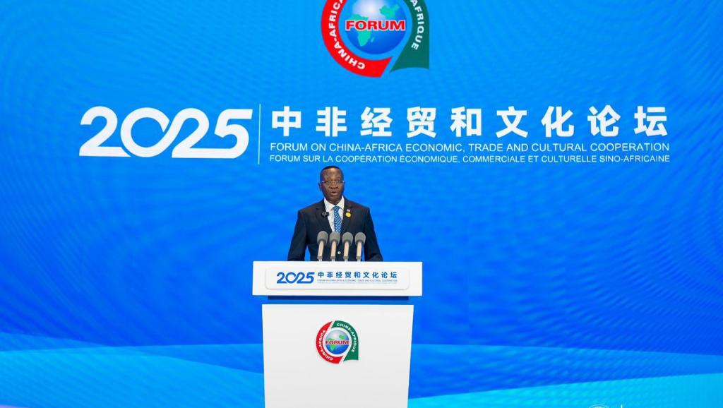 Mukoko Samba, ministre congolais de l'économie nationale 