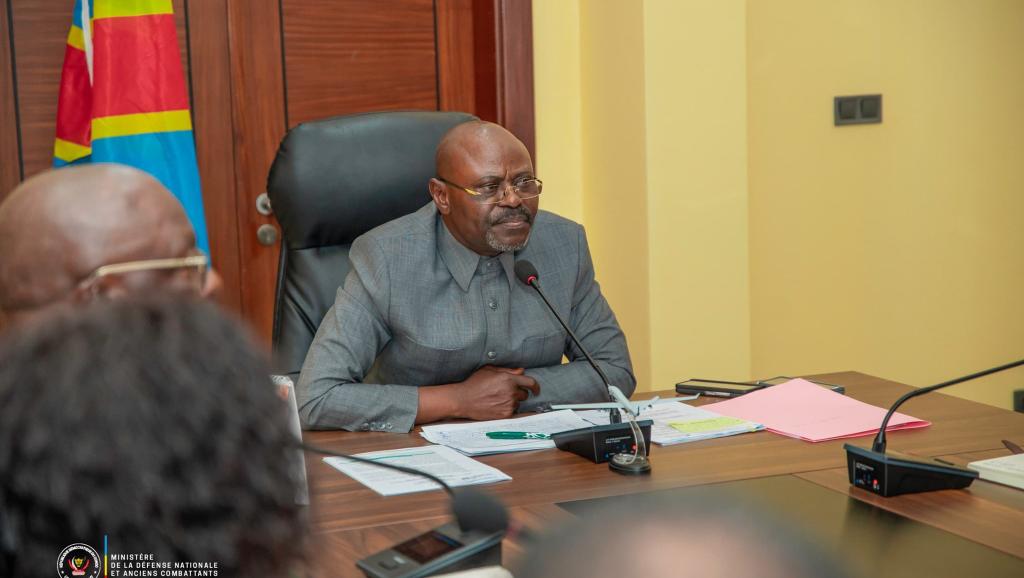 Guy Kabombo, ministre congolais de la défense nationale 