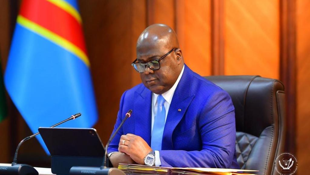 Félix Tshisekedi, président de la République démocratique du Congo 