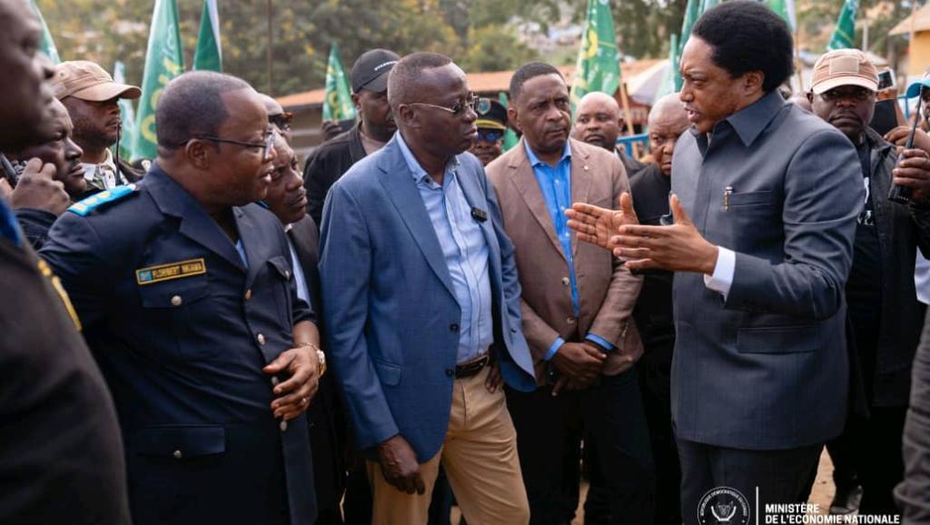 Mukoko Samba, ministre congolais de l'économie nationale 