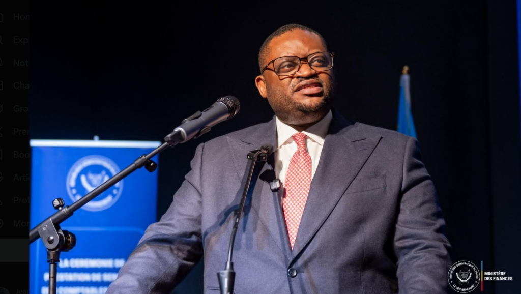 Ministre de Finances Doudou Fwamba 