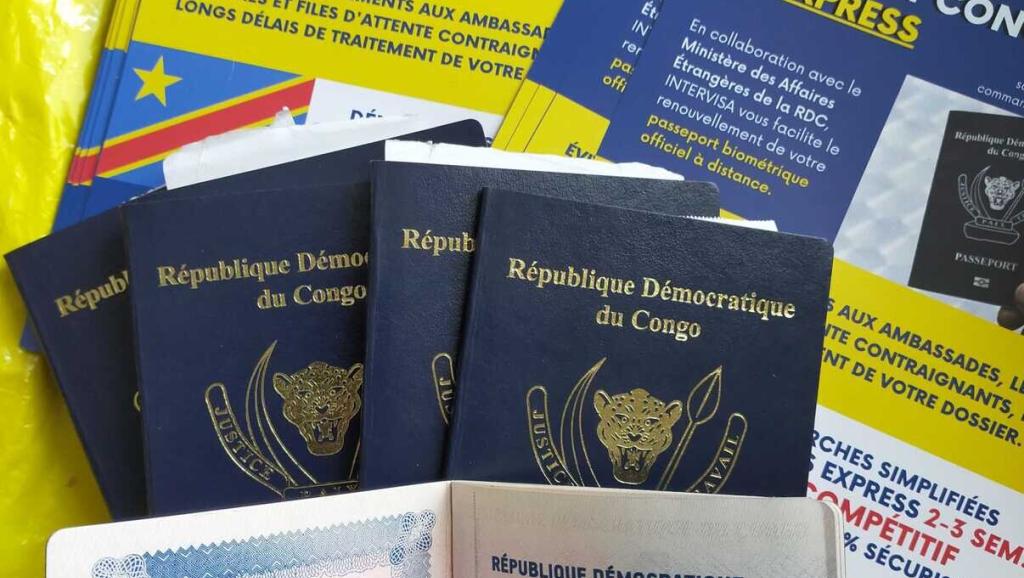 Le nouveau passeport biométrique en RDC. 