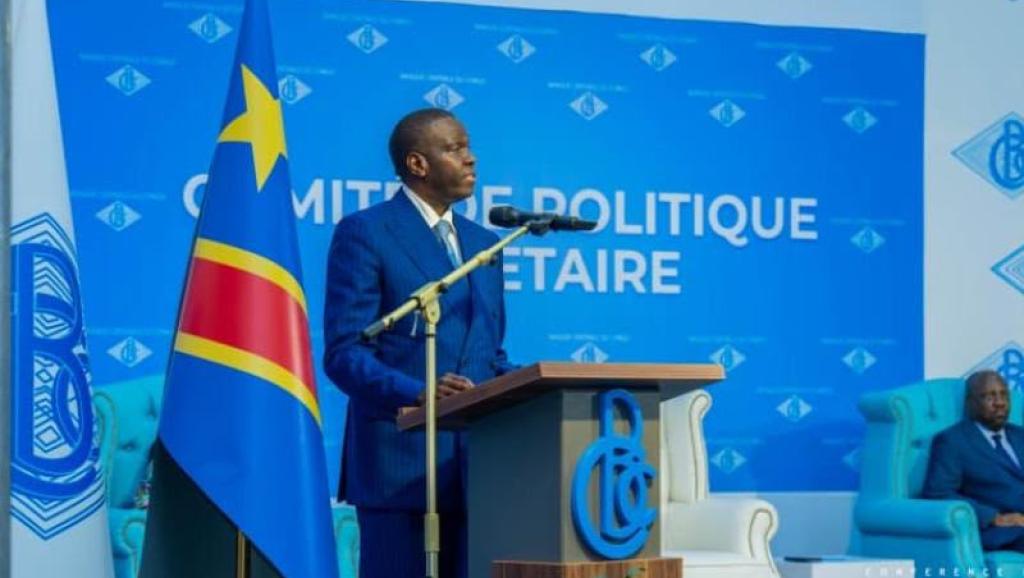 Le gouverneur de la BCC, André Wameso.
