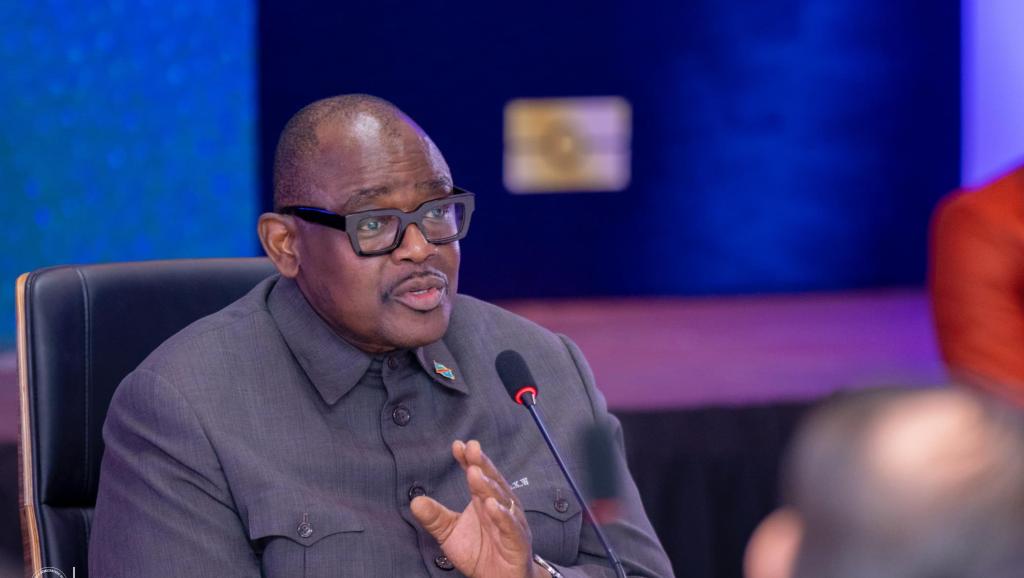 Le ministre des Mines, Louis Watum Kabamba.