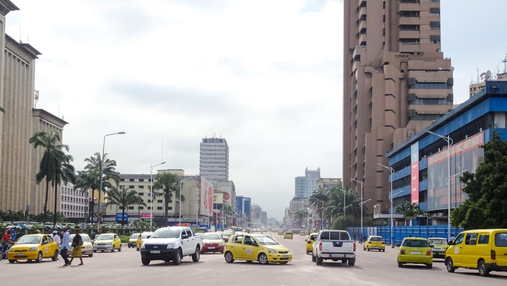 Le Boulevard le 30 juin à Kinshasa 