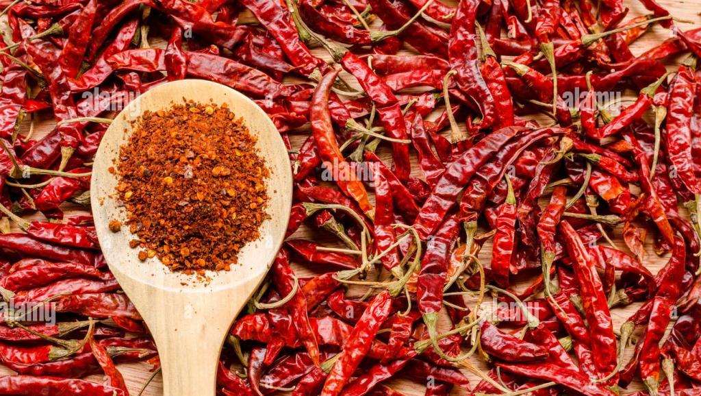 Piments rouges secs