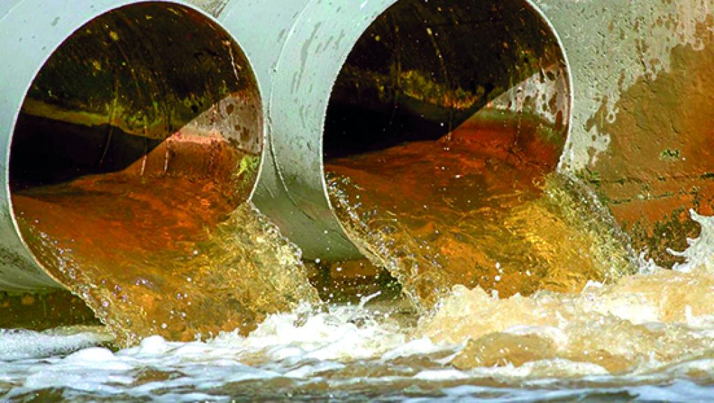 Pollution industrielle.