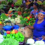 Des femmes vendeuses dans un marché. Photo d'illustration